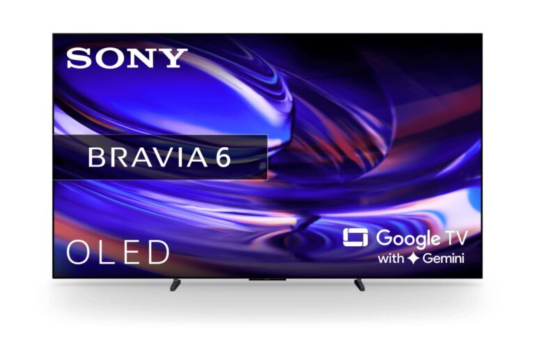 Sony BRAVIA 6, televisore OLED 4K con Google TV e Gemini