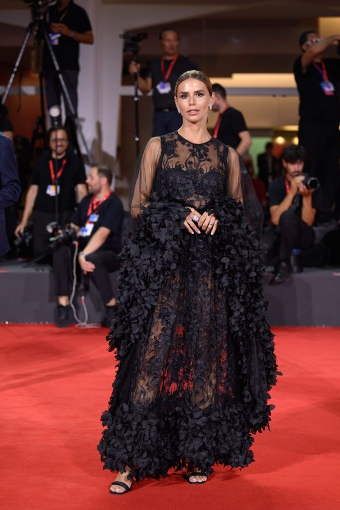 Beatrice Felici in Antonio Riva Milano sul red carpet di Arrested Memory, Venezia 83