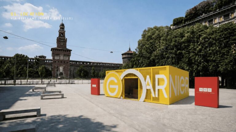 Il pop-up Garnier "Vitamin C Bar" a Piazza Castello per la Milano Beauty Week 2026