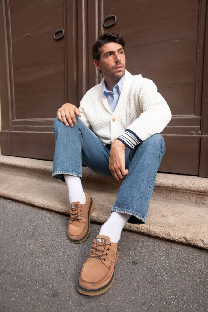 Ignazio Moser indossa la ECCO Walker 3.0, campagna autunno/inverno 2026