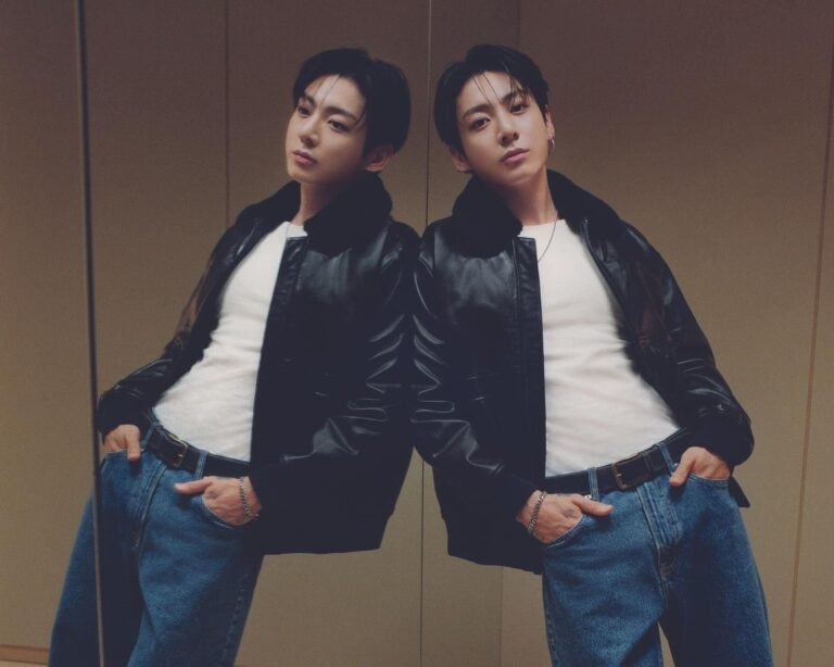 Jung Kook, ambassador globale Calvin Klein, in uno scatto della campagna Feel The Fit