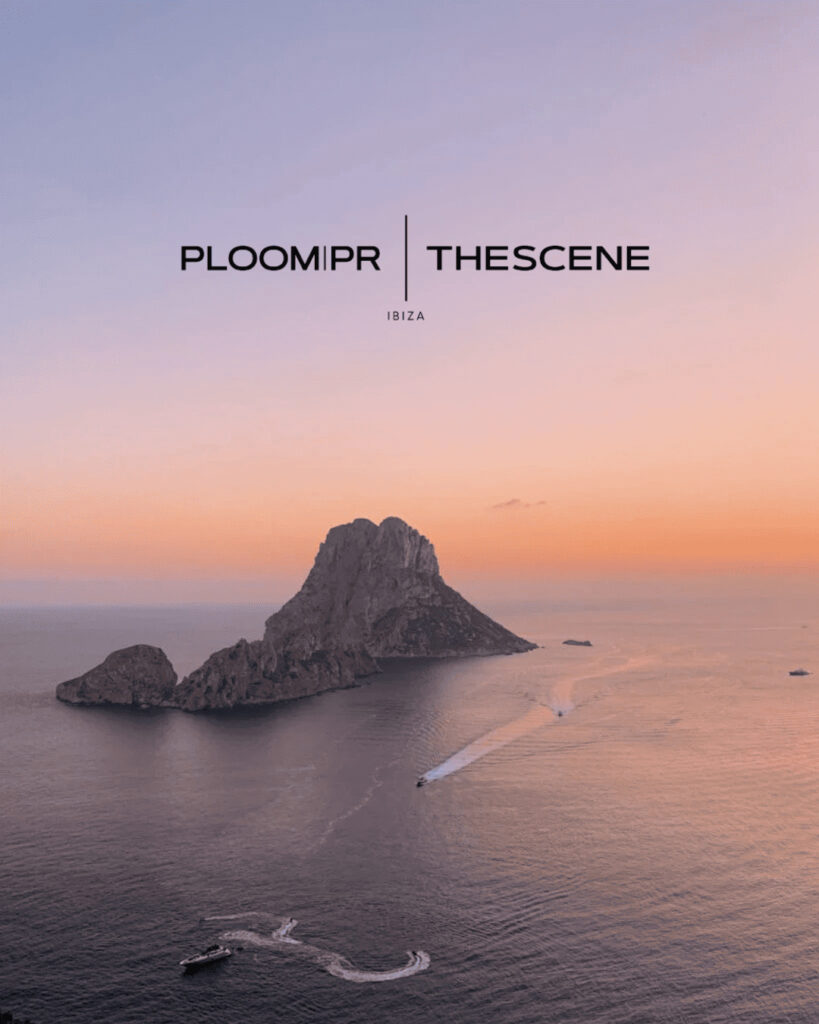 PLOOM PR e THESCENE, il visual ufficiale della partnership per Ibiza