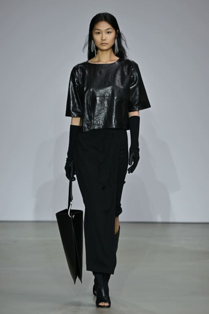 Malloni, collezione FW26/27, uscita in passerella