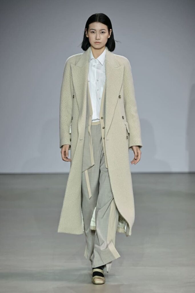 Malloni, cappotto dalla collezione autunno inverno 2026/2027
