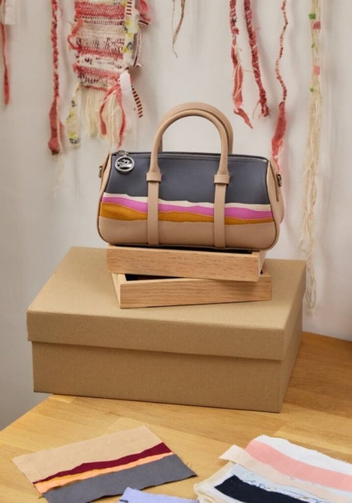 Borsa Daylong Mini di Longchamp dalla collezione capsule inverno 2026 con l'artista Caroline Hélain